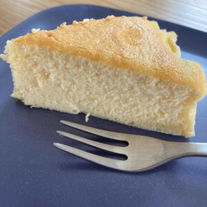 しっとり♡米粉とスライスチーズdeチーズケーキ